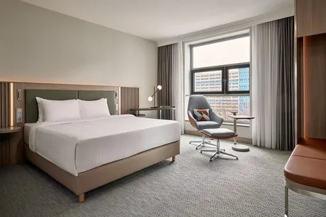 Ein-Zimmer-Apartment - Schlafzimmer