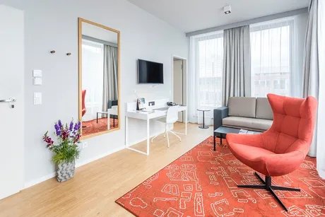 1 Bedroom Deluxe Apartment Livingroom