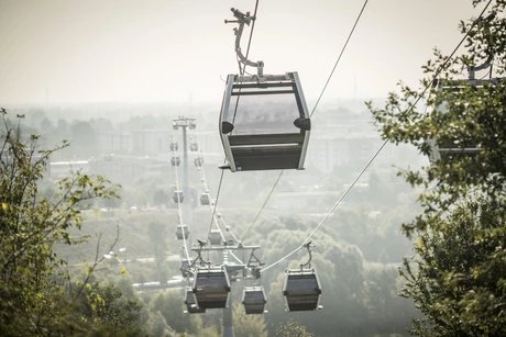 IGA Berlin 2017 mit Seilbahn in den Gärten der Welt Marzahn