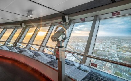 Aussichtsebene im Berliner Fernsehturm