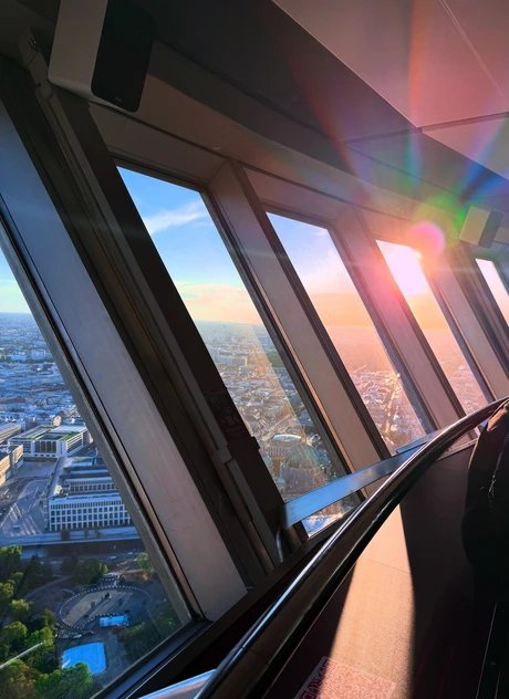 Aussichtsplattform im Berliner Fernsehturm