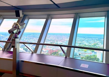 Aussichtsplattform im Berliner Fernsehturm