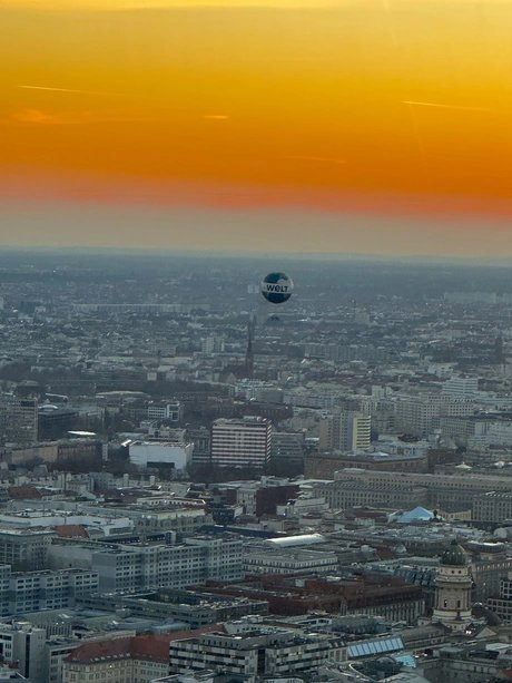 Aussicht aus dem Berliner Fernsehturm