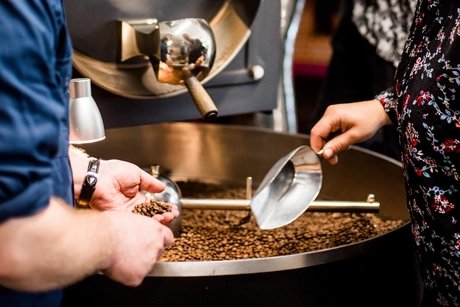Die Kaffeerösterei bei Flying Roasters