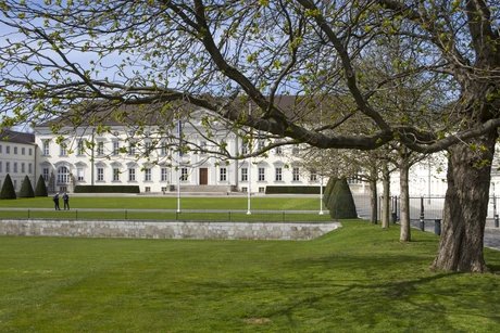 Schloss Bellevue, Sitz des Bundespräsidenten im Berliner Tiergarten