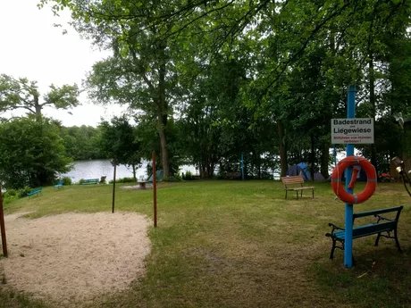 Badestrand an der "Kuhle Wampe"