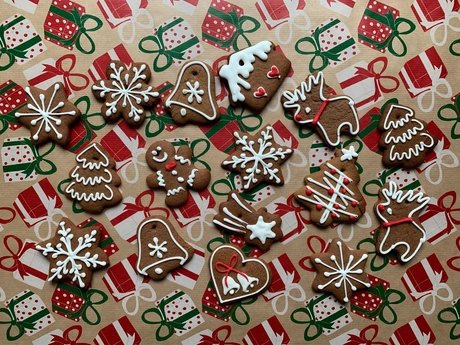 Gingerbread at the Christmas Market in Berlin 