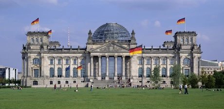 Reichstag in Berlin, Sitz des Bundestags
