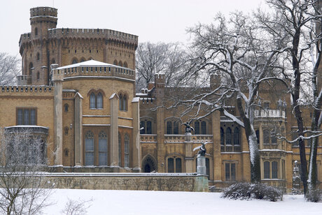 Schloss Babelsberg im Winter