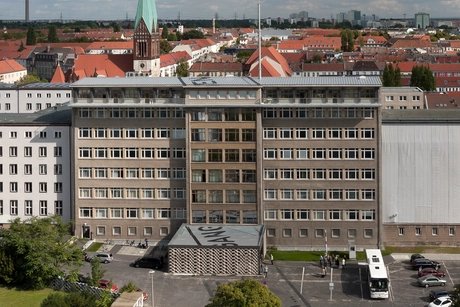 Outside view of the Stasi-Museum