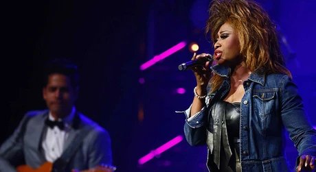 Tina Turner Stars in Concert in Berlin