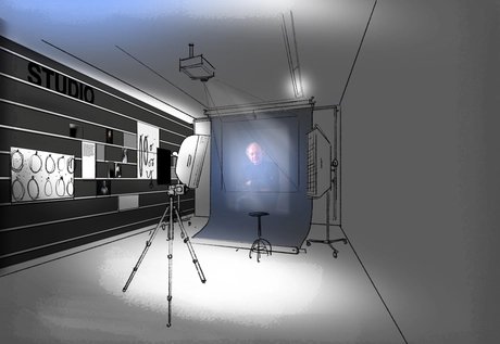 Werkstatt Exilmuseum Berlin, Studio