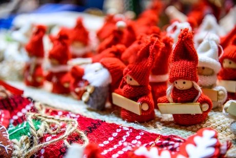 Decoration at the Christmas market