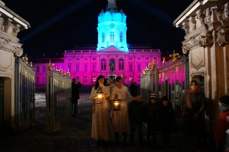 Mercado navideño en el Palacio de Charlottenburg