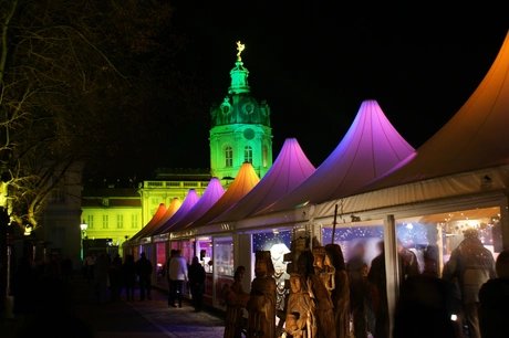 Mercado navideño en el Palacio de Charlottenburg