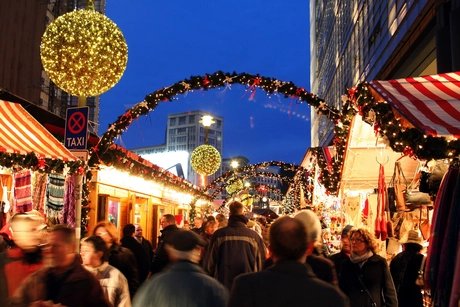 Winter World and Christmas market at Potsdamer Platz