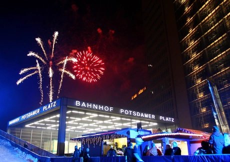 Winter World and Christmas market at Potsdamer Platz