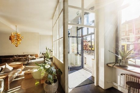 15-Min-Stadt-Hotel Michelberger Lobby