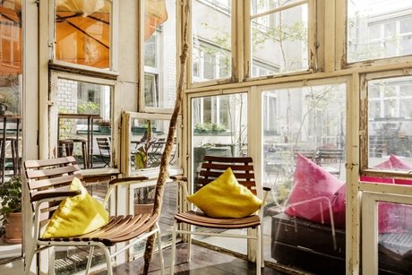 15-Min-Stadt-Hotel Michelberger Hotel Lobby