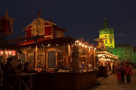 Mercado navideño en el Palacio de Charlottenburg