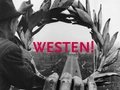 Georg Pahl: Blick durch den Lorbeerkranz der Viktoria auf der Siegessäule nach Westen, nach 1953
