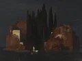 Arnold Böcklin, Die Toteninsel (Erste Fassung), 1880 Arnold Böcklin, Die Toteninsel (Erste Fassung), 1880