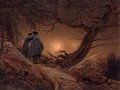 Caspar David Friedrich, Zwei Männer in Betrachtung des Mondes, 1819-20 Caspar David Friedrich, Zwei Männer in Betrachtung des Mondes, 1819-20