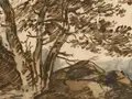 Thomas Gainsborough, Landschaft mit Baumgruppe, Detail, 24,7 x 20 cm, Schwarze Kreide, Pinsel in Grau, Braun und Weiß, Detail Thomas Gainsborough, Landschaft mit Baumgruppe, Detail, 24,7 x 20 cm, Schwarze Kreide, Pinsel in Grau, Braun und Weiß, Detail