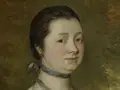 Thomas Gainsborough, Margaret Gainsborough, geb. Burr, Detail, um 1759, Öl auf Leinwand, 76 x 63,5 cm Thomas Gainsborough, Margaret Gainsborough, geb. Burr, Detail, um 1759, Öl auf Leinwand, 76 x 63,5 cm
