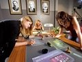 Parteischreibtisch mit Multitouch-Tisch Parteischreibtisch mit Multitouch-Tisch