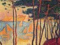 Paul Signac Segel und Pinien, 1896