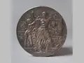 Louis-Alexandre Bottée: Medaille „Darstellung der Justitia an einer Geldprägemaschine“ Louis-Alexandre Bottée: Medaille „Darstellung der Justitia an einer Geldprägemaschine“