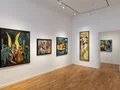 Ausstellungsansicht „KLASSE IN WEIßENSEE! Wolfgang Peuker und seine Schüler:innen", Stiftung Kunstforum Berliner Volksbank