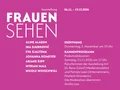 Flyer zur Ausstellung FRAUEN SEHEN