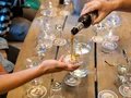 Biertasting im Rahmen der Tour