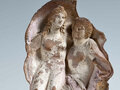 Figürliches Gefäß mit Darstellung der Göttin Aphrodite und des Adonis