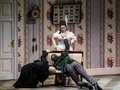 Philipp Jekal als Dr. Falke, Thomas Blondelle als Eisenstein, Hulkar Sabirova als RosalindeBettina Stöß