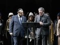 George Petean als Simon Boccanegra, Michael Bachtadze als Paolo Albiani
