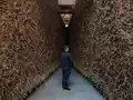 Delcy Morelos, El abrazo, Detail, 2023, Installationsansicht, Dia Chelsea, New York