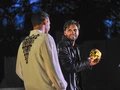 Horatio aka Adrian Stowasser und Hamlet aka Benjamin Krüger