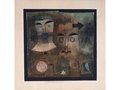 Paul Klee, ein Paar Götter, Aquarell auf Karton, 1924