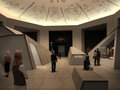 Visualisierung des Kuppelsaals mit der zentralasiatischen Turfan-Sammlung des Museums für Asiatische Kunst der Staatlichen Museen zu Berlin