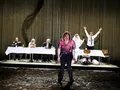 Szene aus Hamlet in der Schaubühne am Lehniner Platz