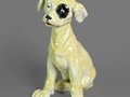 Hund, Porzellan Wiener Manufaktur Friedrich Goldscheider, 1914 Jean Carlos (Zuschreibung)