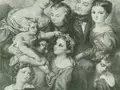 Wilhelm Hensel: Alexander Mendelssohn mit seiner Familie, 1832 © Staatsbibliothek zu Berlin – Preußischer Kulturbesitz, Mendelssohn-Archiv