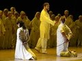Elena Tsallagova als Pamina, Tobias Kehrer als Sarastro, Attilio Glaser als TaminoBettina Stöß