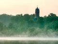 Potsdam, Flatowturm im Nebel © SPSG