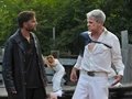 Hamlet (Benjamin Krüger) und der Geist seines Vater (Uwe Neumann)