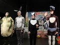 Raphaela, Sancho, Celeste und Gonzales in "Die Schildkröte und der Wunschfelsen"