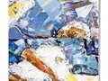 Mario Joyce (geb. 1985)  I'm in Pieces, 2024 Vintage collage, soil, and oil on canvas 121.9 x 91.4 cm